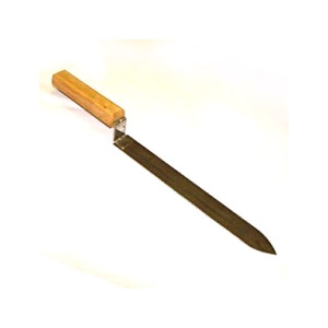 Нож 150 мм, 200мм деревянная ручка простой, нержавеющий